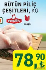 BANVİT BÜTÜN PİLİÇ ÇEŞİTLERİ KG